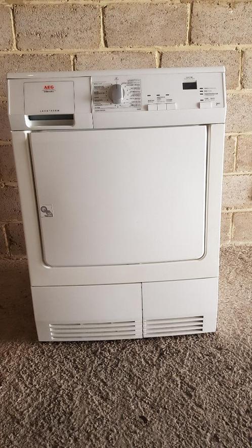 AEG droger kapot, Elektronische apparatuur, Droogkasten, Niet werkend, Condens, Voorlader, 6 tot 8 kg, Anti-kreukfase, Wolprogramma