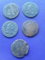 1609-14 Frankrijk Nevers & Rethel 5x 2 liards, Verzenden, Frankrijk, Setje