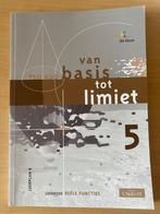 Van Basis Tot Limiet, Comme neuf, Secondaire, Mathématiques B, Enlèvement