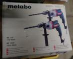 Boormachine Metabo, Doe-het-zelf en Bouw, Gereedschap | Boormachines, Ophalen of Verzenden, Zo goed als nieuw, Boormachine, Variabele snelheid