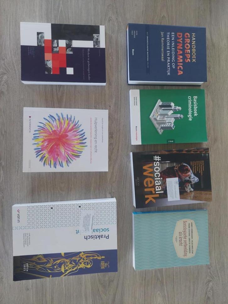 Boeken Bachelor Sociaal Werk, Boeken, Schoolboeken, Zo goed als nieuw, Ophalen