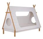 Tipi kinderbed "Woood", Kinderen en Baby's, Ophalen, 85 tot 100 cm, Gebruikt, Matras