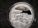 2023 Congo - Prehistoric life - Titanoboa - 1 oz silver, Postzegels en Munten, Ophalen of Verzenden, Zilver