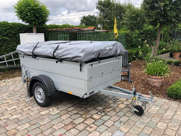Aanhangwagen + Sheepie tent, Auto diversen, Aanhangers en Bagagewagens, Zo goed als nieuw, Ophalen