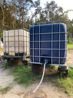 Watervat/ IBC met slang, Tuin en Terras, Ophalen, Gebruikt