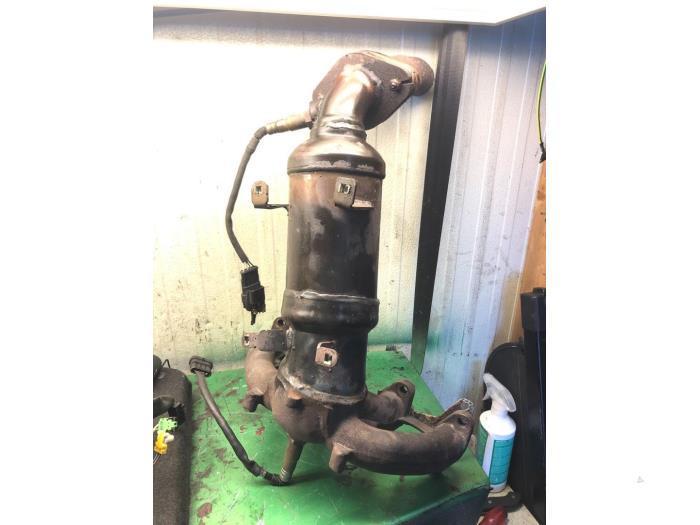 Katalysator van een Fiat Punto Grande, Auto-onderdelen, Uitlaatsystemen, Fiat, Gebruikt, 3 maanden garantie, Ophalen of Verzenden