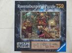 Cuisine de sorcière [Escape Puzzle] 759p Ravensburger 19958, Comme neuf, 500 à 1500 pièces, Puzzle, Enlèvement ou Envoi