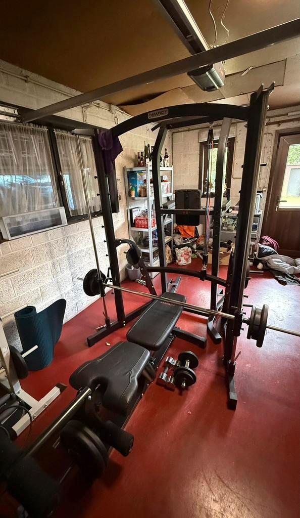 Machines de Musculation, Sports & Fitness, Équipement de fitness, Comme neuf, Banc d'exercice, Bras, Jambes, Pectoraux, Abdominaux