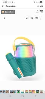 Nieuwe karaoke box met een microfoon, Ophalen, Nieuw, Complete set