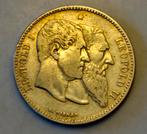 2 zilveren franken, 50 jaar onafhankelijkheid 1830-18880, Postzegels en Munten, Zilver, Zilver