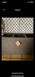 Polyrotan plantenbak nieuw 130!x 83 x 30 cm, Tuin en Terras, Ophalen, Nieuw