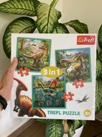 Puzzel 3 in 1 dinosauriërs, Ophalen, Minder dan 500 stukjes, Nieuw
