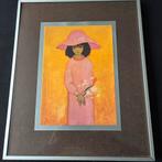 Imprimer Jef Wouters - fille aux fleurs, Enlèvement ou Envoi