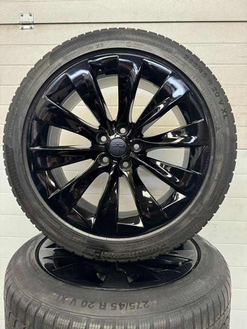 DEMO SET 20’’ TESLA MODEL X VELGEN WINTERBANDEN TURBINE BLAC, Auto-onderdelen, Banden en Velgen, Banden en Velgen, 20 inch, 245 mm