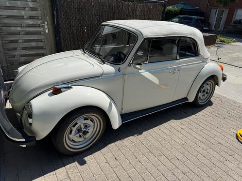VW Volkswagen 1303 LS cabrio triple white 1979, Auto's, Oldtimers, Particulier, Radio, Volkswagen, Benzine, Cabriolet, 2 deurs