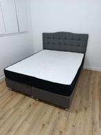 Boxspring 160x200 LEVERING GRATIS 0488790706, Gebruikt, Tweepersoons, Ophalen of Verzenden, 200 cm