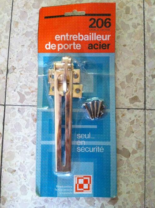 Entrebailleur de porte en acier présentation dorée, Doe-het-zelf en Bouw, IJzerwaren en Bevestigingsmiddelen, Nieuw, Overige typen