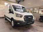 Ford Transit 2T 350L Trend 2.0 Ecoblue 130pk A6, Auto's, Ford, Automaat, Monovolume, USB, Wit