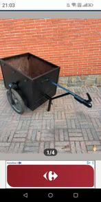 Fiets karje 80kg er in, Ophalen, Vering, 80 kg of meer, Zo goed als nieuw