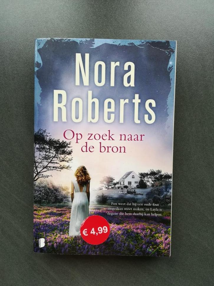 Nora Roberts - Op zoek naar de bron, Livres, Thrillers, Comme neuf, Enlèvement ou Envoi
