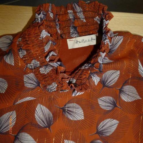 bloes lange mouw/dameshemd, Kleding | Dames, Blouses en Tunieken, Gedragen, Maat 38/40 (M), Ophalen of Verzenden