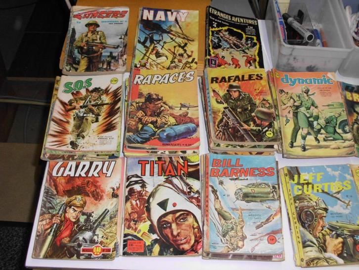 Stripverhalen klein formaat(Frans)18x13cm-45st, Boeken, Stripverhalen, Gelezen, Meerdere stripboeken, Ophalen of Verzenden