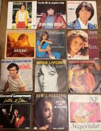 12 disques vinyle 45 tours français, 1980 à 2000