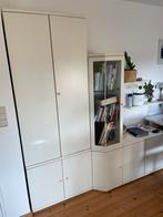 Vitrinekast eventueel met bureau., Enlèvement, Verre