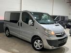OPEL VIVARO 2.0CDTI AUTOMAAT DUBBELCABINE 6PL NAVI CRUISE, Auto's, Bestelwagens en Lichte vracht, Stof, Bedrijf, Euro 4, Zilver of Grijs