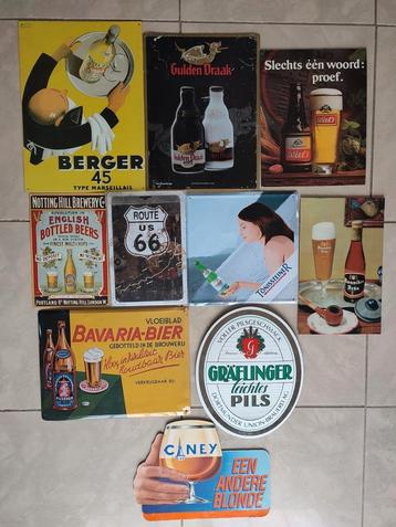 Diverse reclameborden  beschikbaar voor biedingen