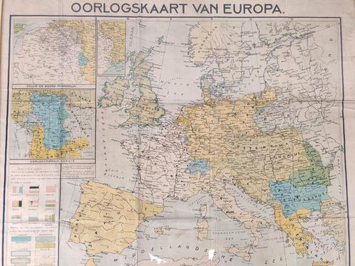 Oorlogskaart WO1, Verzamelen, Militaria | Algemeen, Ophalen