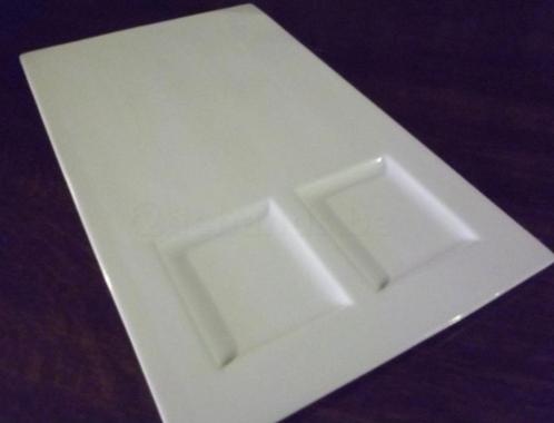 Snack Schotel - Cosy & Trendy, Huis en Inrichting, Keuken | Servies, Nieuw, Schaal of Schalen, Effen, Porselein, Ophalen of Verzenden