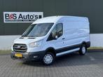 Ford TRANSIT 290 2.0 TDCI L2H2 Trend Airco Cruise Pdc 3 Zitp, Auto's, Bestelwagens en Lichte vracht, Wit, Bedrijf, Ford, Onderhoudsboekje