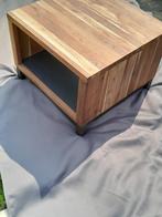 Table de salon carré 'WEBA'     61cm/61cm, Huis en Inrichting, Tafels | Salontafels, 50 tot 100 cm, 50 tot 75 cm, Vierkant, Zo goed als nieuw