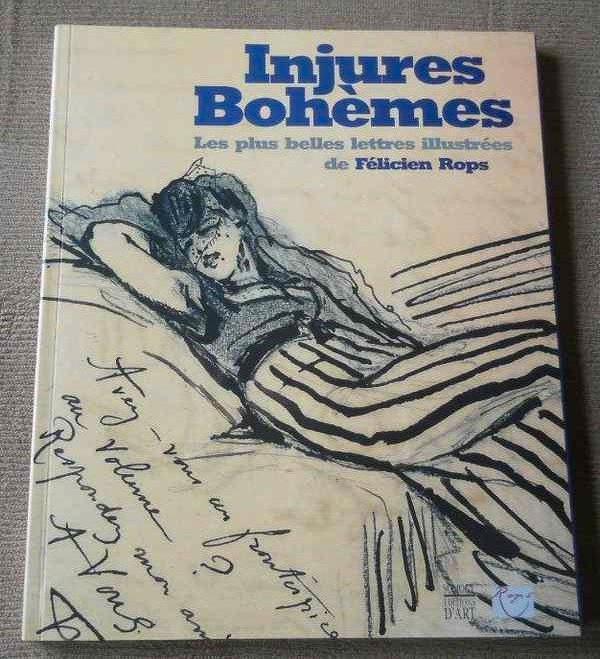 Injures Bohèmes Les plus belles lettres illustrées de Rops, Boeken, Kunst en Cultuur | Beeldend, Gelezen, Schilder- en Tekenkunst