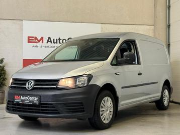 Volkswagen Caddy Maxi L2 1.4 TGI CNG Airco-Zetelverw.-Trekh., Autos, 1395 cm³, Argent ou Gris, Entreprise, 2 places