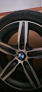 BMW 17” velgen met winterbanden-gebruikt, Enlèvement ou Envoi, Pneus hiver, Jante(s)