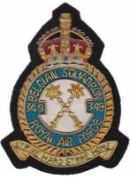 349 SQN Kleine Brogel (Gezocht), Verzamelen, Militaria | Algemeen, Ophalen of Verzenden, Luchtmacht, Embleem of Badge