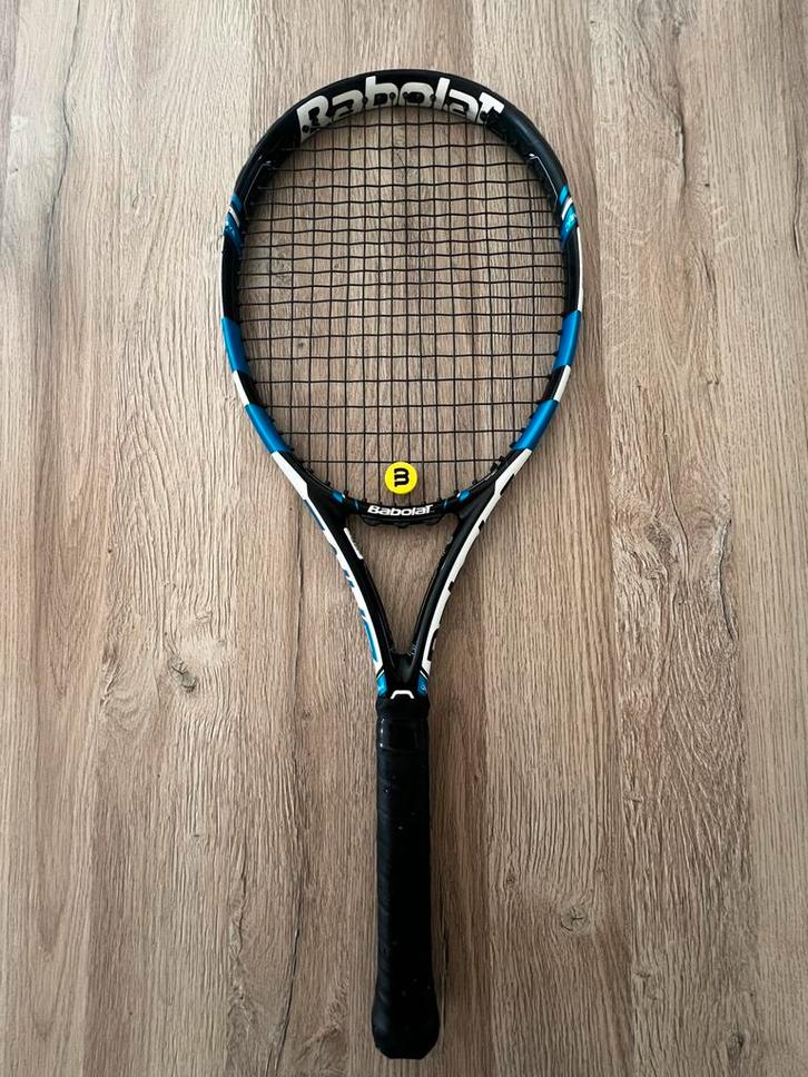Babolat Pure Drive GT tennisracket – klassieker –goede staat, Sport en Fitness, Tennis, Gebruikt, Racket, Babolat, L2, Ophalen