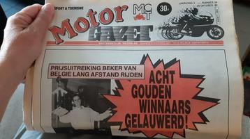Krant Motor MCT Gazet 1989 nr 4 t/m 34 beschikbaar voor biedingen