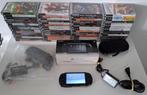 3x PSP (PSP-2004 & PSP-E1004) + 60 games, Gebruikt, Zwart, Ophalen of Verzenden, PSP