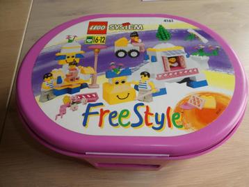 Lego system freestyle koffer voor meisjes (vintage)