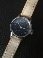 Pontiac dames horloge opwinbare vintage, Handtassen en Accessoires, Horloges | Dames, Overige merken, Leer, Staal, Polshorloge