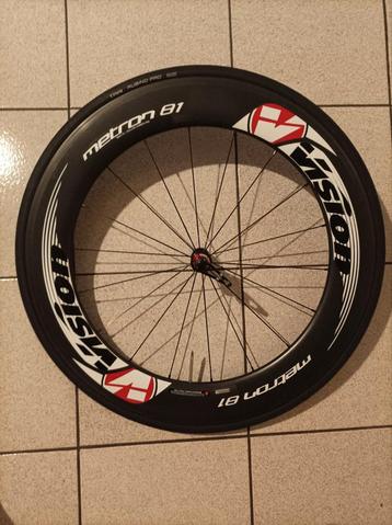 Voorwiel Vision Metron 80mm met keramische lagers, Fietsen en Brommers, Ophalen of Verzenden, Zo goed als nieuw, Wiel, VISION