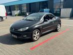206 cc cabrio 1,6 benzine 202 000 km perfecte staat, Voorwielaandrijving, Stof, Zwart, Cabriolet