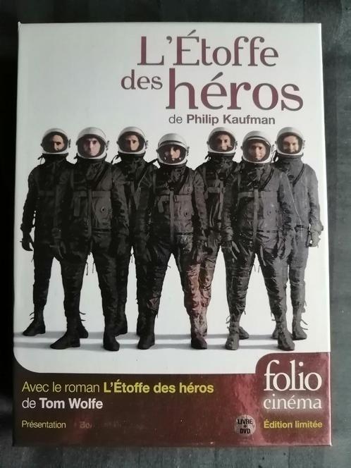 Coffret DVD + Roman L'étoffe Des Heros (Folio Cinema), Cd's en Dvd's, Dvd's | Avontuur, Zo goed als nieuw, Boxset, Ophalen of Verzenden
