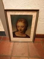 retro prent, Enlèvement, Gravure