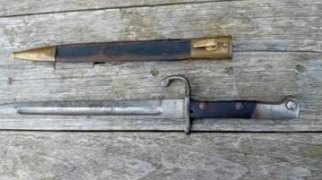 Duitse Mauser bajonet WO2 Simson & Co Suhl beschikbaar voor biedingen