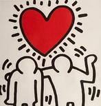 Keith Haring: lithografie op groot formaat 50 bij 70 cm, Ophalen of Verzenden