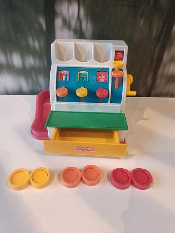 Fisher-price kassa met munten beschikbaar voor biedingen